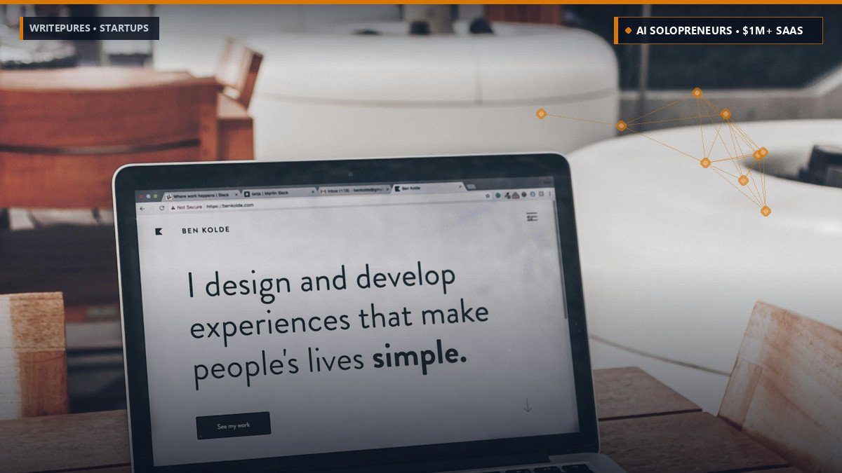 How AI-Native Solopreneurs Are Scaling Seven-Figure SaaS Products With Zero Employees — WritePures Startups