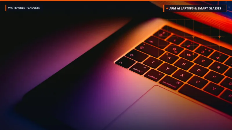 ARM-Powered AI Laptops & Display-Integrated Smart Glasses: The Consumer Hardware Reshaping Late 2026 — WritePures Gadgets