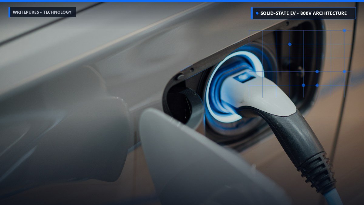 Solid-State Batteries & 800V Silicon-Carbide Architectures: Why Electric Vehicles Crossed the 1,000 km Tipping Point in 2026 — WritePures Technology