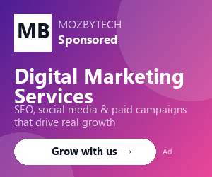 Digital Marketing Services by Mozbytech